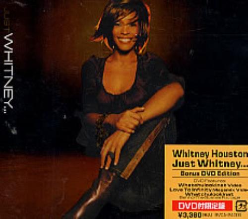 Whitney Houston Just Whitney 2-disc CD/DVD set Japanese HOU2DJU231947