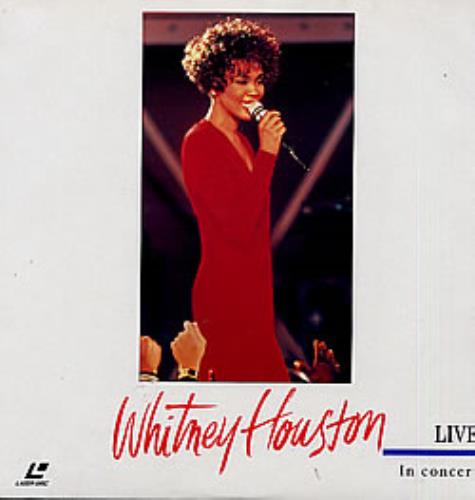 Whitney Houston Live In Concert laserdisc / lazerdisc German HOULZLI267516