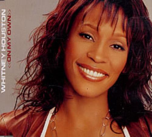 Whitney Houston On My Own CD single (CD5 / 5") UK HOUC5ON249153