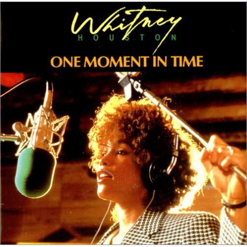 Whitney Houston One Moment In Time 7" vinyl single (7 inch record / 45) French HOU07ON21360