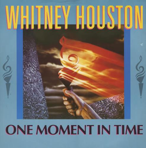 Whitney Houston One Moment In Time 12" vinyl single (12 inch record / Maxi-single) UK HOU12ON42373