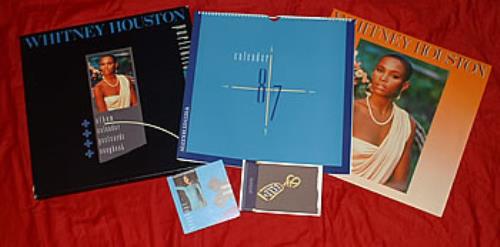 Whitney Houston Portfolio box set UK HOUBXPO71094