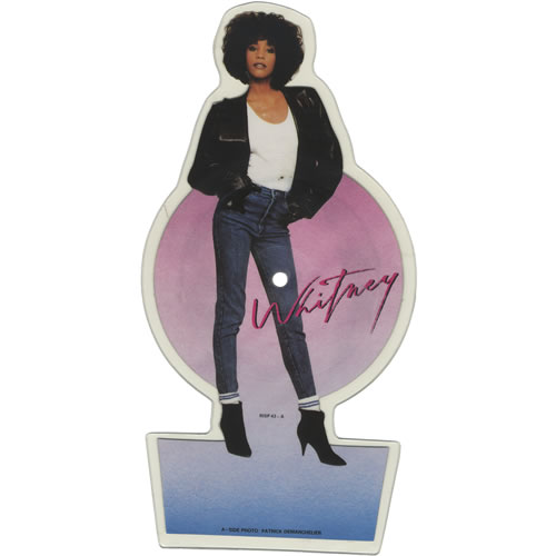 Whitney Houston So Emotional + Plinth shaped picture disc (picture disc vinyl record) UK HOUSHSO10565