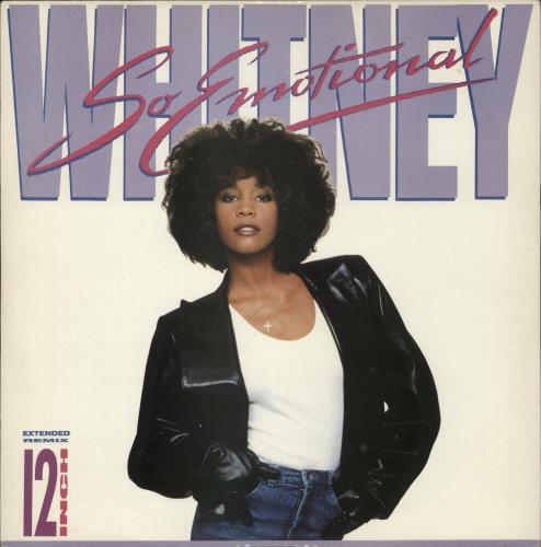 Whitney Houston So Emotional 12" vinyl single (12 inch record / Maxi-single) UK HOU12SO19378