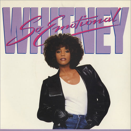 Whitney Houston So Emotional 7" vinyl single (7 inch record / 45) UK HOU07SO195714