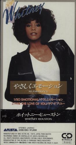 Whitney Houston So Emotional 3" CD single (CD3) Japanese HOUC3SO28585