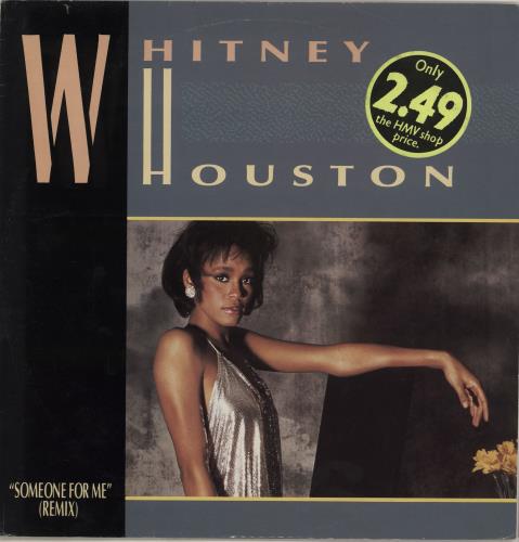Whitney Houston Someone For Me 12" vinyl single (12 inch record / Maxi-single) UK HOU12SO45009