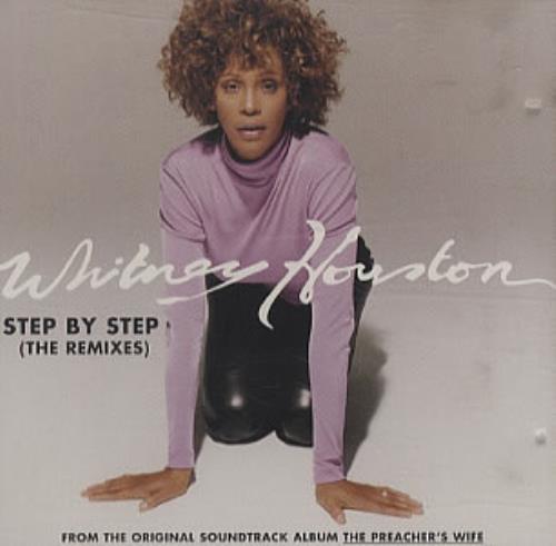 Whitney Houston Step By Step CD single (CD5 / 5") US HOUC5ST80616
