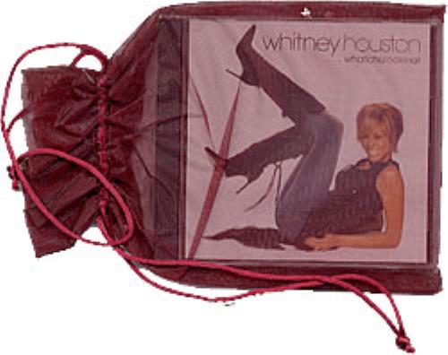 Whitney Houston Whatculookingat - Chiffon Bag with Stars! CD single (CD5 / 5") US HOUC5WH223519