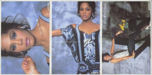 Whitney Houston Whitney Houston + Postcard Set vinyl LP album (LP record) Japanese HOULPWH807244