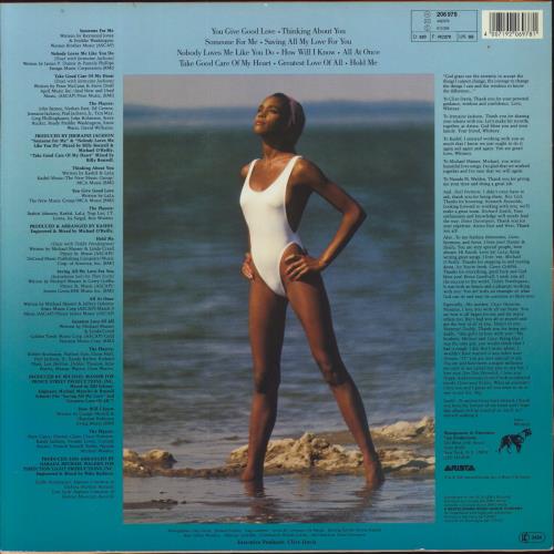 Whitney Houston Whitney Houston vinyl LP album (LP record) German HOULPWH240904