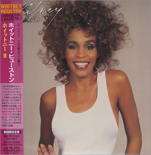 Whitney Houston Whitney CD album (CDLP) Japanese HOUCDWH427972