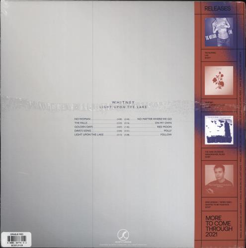 Whitney Light Upon The Lake - Red Vinyl - Sealed vinyl LP album (LP record) UK 327LPLI779248