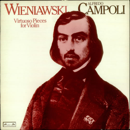 Wieniawski Virtuoso Pieces for Violin vinyl LP album (LP record) UK WJELPVI539740