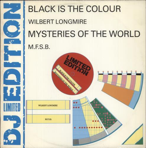 Wilbert Longmire Black Is The Colour / Mysteries Of The World 12" vinyl single (12 inch record / Maxi-single) UK WA812BL724898