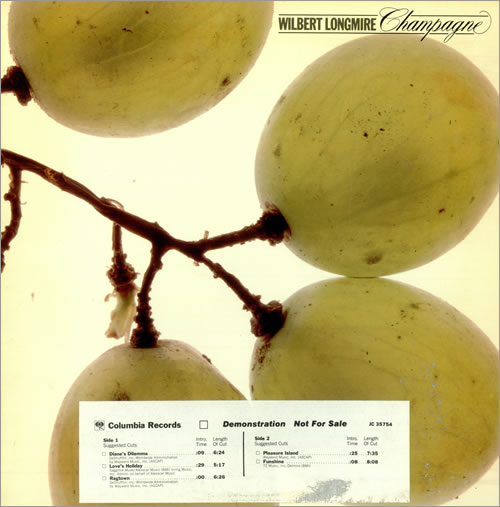 Wilbert Longmire Champagne - Timing Strip vinyl LP album (LP record) US WA8LPCH487168