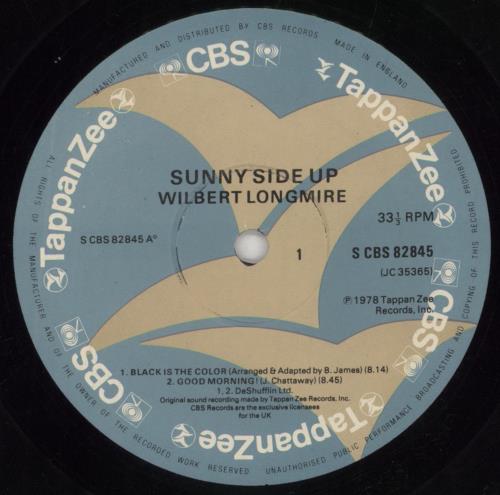 Wilbert Longmire Sunny Side Up vinyl LP album (LP record) UK WA8LPSU377113