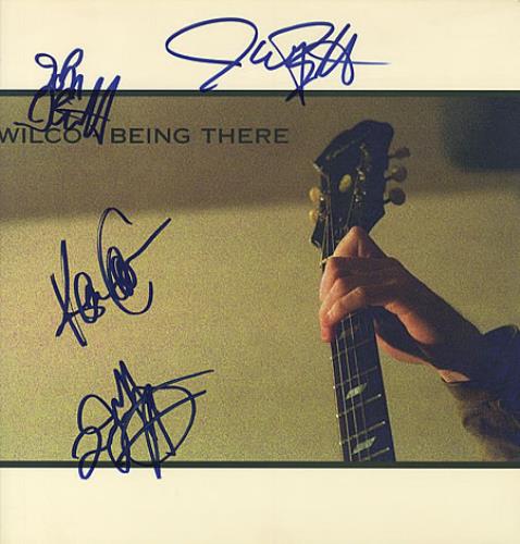 Wilco Being There - AUTOGRAPHED display US WLCDIBE336754