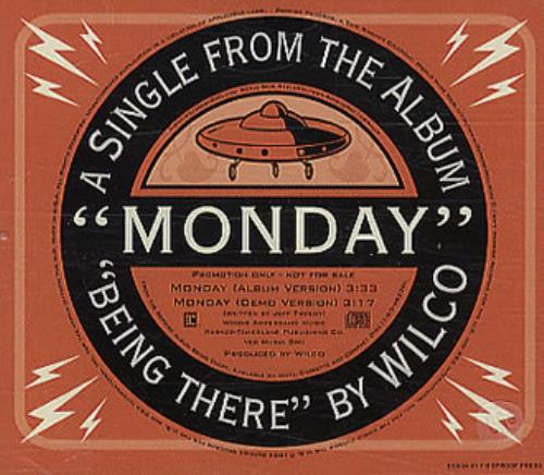 Wilco Monday CD single (CD5 / 5") US WLCC5MO94771