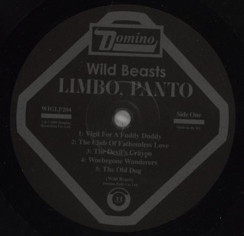 Wild Beasts Limbo, Panto vinyl LP album (LP record) UK WJULPLI877961