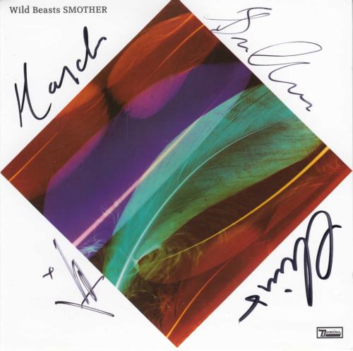 Wild Beasts Smother CD album (CDLP) UK WJUCDSM536592