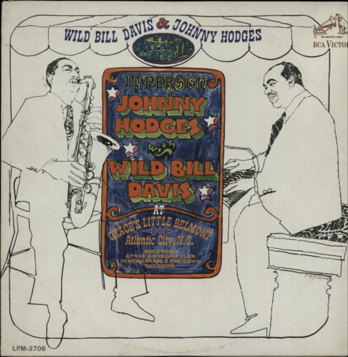 Wild Bill Davis & Johnny Hodges In Atlantic City vinyl LP album (LP record) US WCBLPIN590009