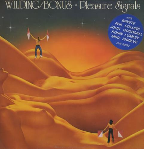 Wilding/Bonus Pleasure Signals vinyl LP album (LP record) UK W/BLPPL392995