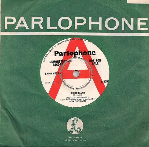 Wilfrid Brambell Secondhand - 'A' label 7" vinyl single (7 inch record / 45) UK 7WB07SE486286