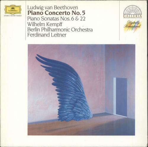 Wilhelm Kempff Beethoven: Piano Concerto No. 5 / Piano Sonatas Nos. 6 & 22 vinyl LP album (LP record) German W2LLPBE713736