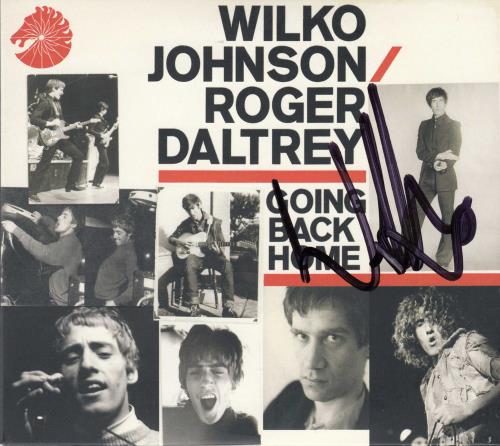 Wilko Johnson Going Back Home - Autographed CD album (CDLP) UK WLJCDGO681552
