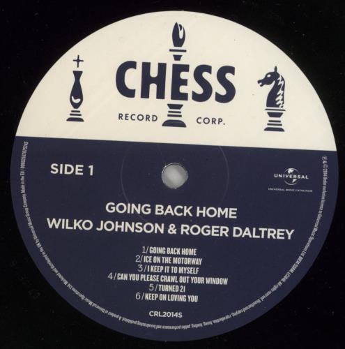 Wilko Johnson Going Back Home - Back To Black 180gm - Shrink vinyl LP album (LP record) UK WLJLPGO867686