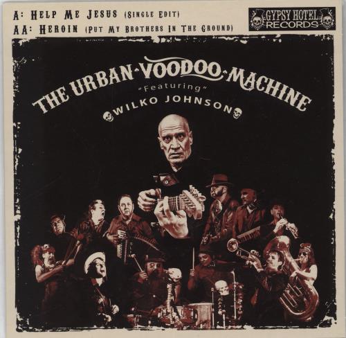 Wilko Johnson Help Me Jesus - Red Vinyl 7" vinyl single (7 inch record / 45) UK WLJ07HE765148