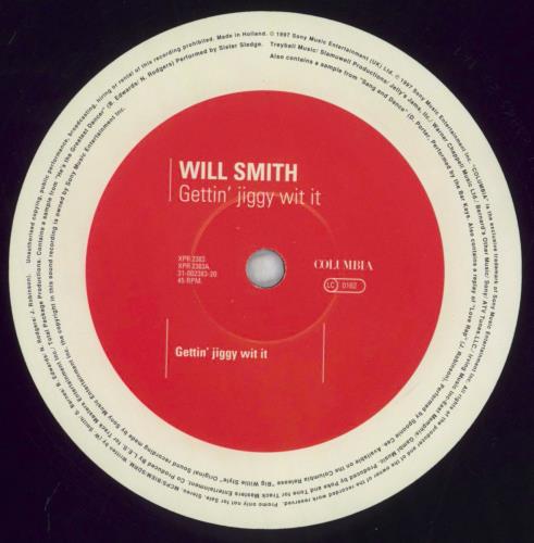 Will Smith Gettin' Jiggy Wit It 12" vinyl single (12 inch record / Maxi-single) UK WSM12GE827364