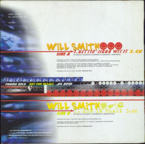 Will Smith Gettin' Jiggy Wit It 12" vinyl single (12 inch record / Maxi-single) UK WSM12GE827364