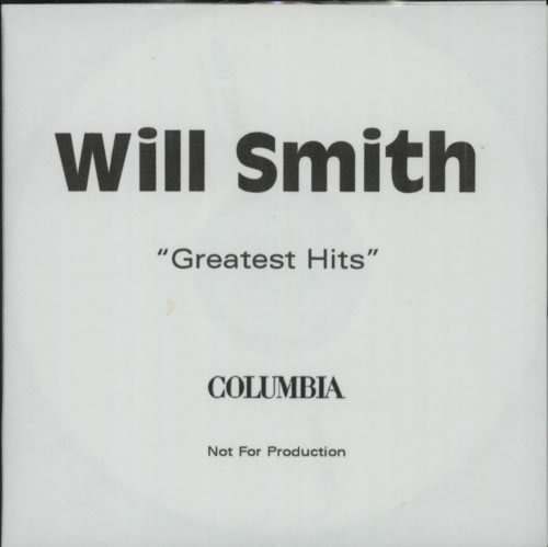 Will Smith Greatest Hits CD-R acetate UK WSMCRGR264496