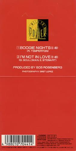 Will To Power Boogie Nights 3" CD single (CD3) Japanese WTPC3BO149600