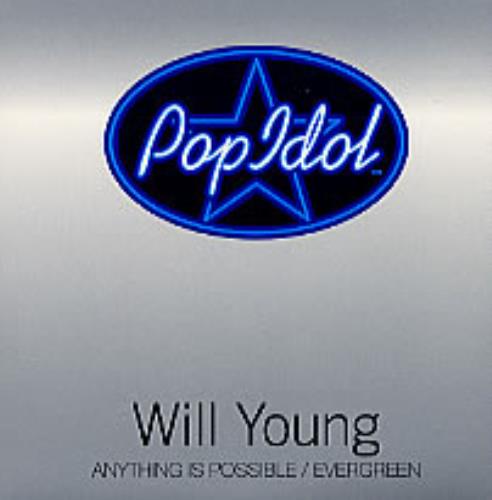Will Young Anything Is Possible/Evergreen CD single (CD5 / 5") UK WYOC5AN209569