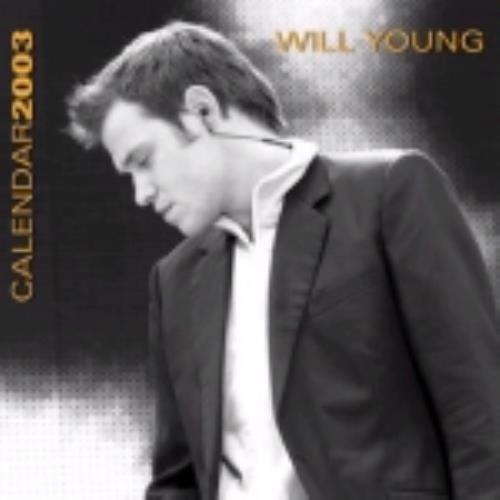 Will Young Calendar 2003 calendar UK WYOCACA225229