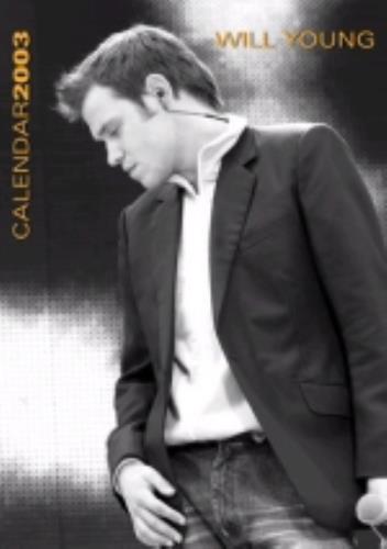 Will Young Calendar 2003 calendar UK WYOCACA225229