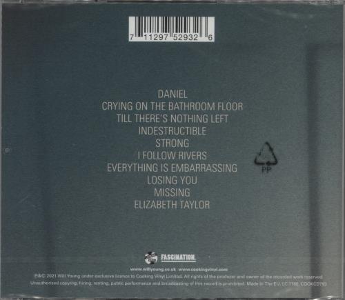 Will Young Crying On The Bathroom Floor - Sealed CD album (CDLP) UK WYOCDCR871005