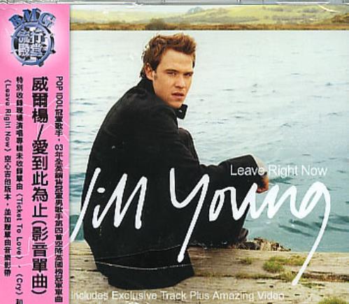 Will Young Leave Right Now CD single (CD5 / 5") Taiwanese WYOC5LE284963