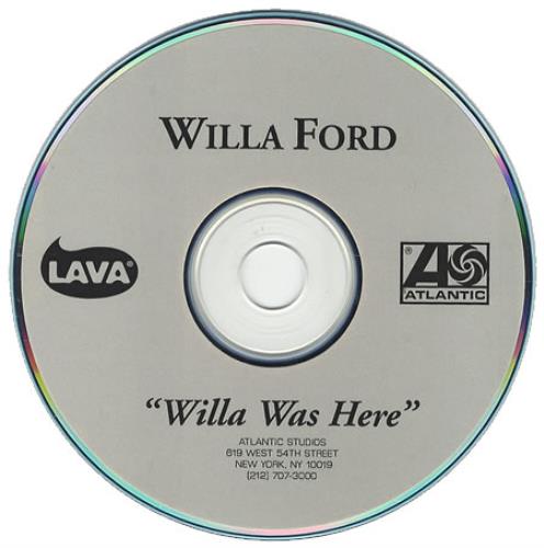 Willa Ford Willa Was Here CD-R acetate US W-FCRWI189682