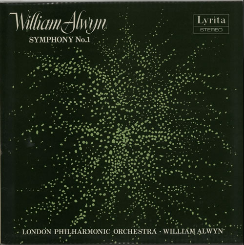 William Alwyn Symphony No. 1 vinyl LP album (LP record) UK AQYLPSY630823