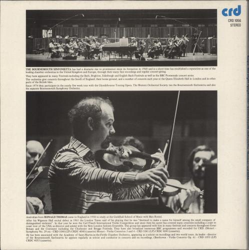 William Boyce The Eight Symphonies vinyl LP album (LP record) UK WJTLPTH887927