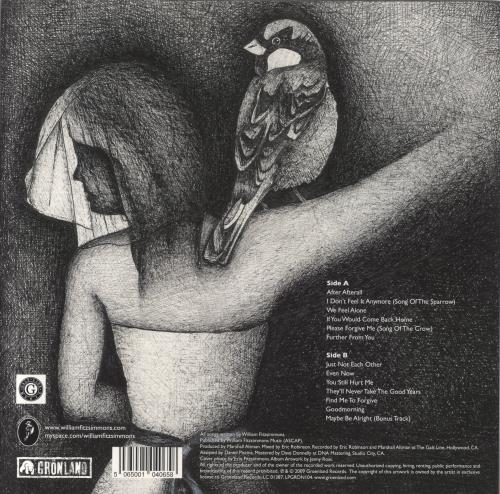 William Fitzsimmons The Sparrow And The Crow vinyl LP album (LP record) UK 8I3LPTH851565