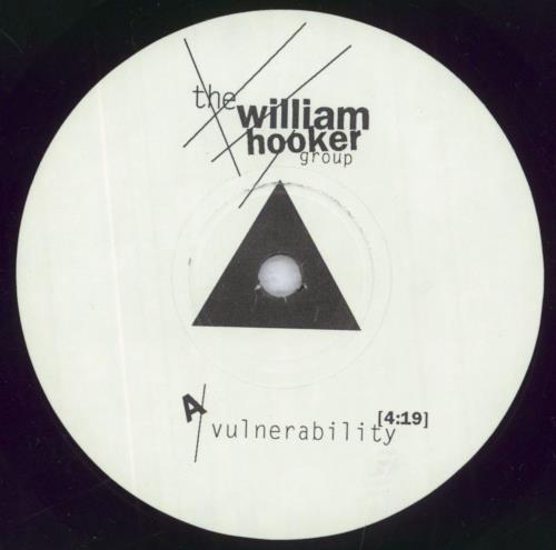 William Hooker Vulnerability 7" vinyl single (7 inch record / 45) US Y0707VU833770