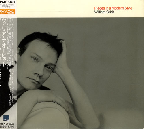 William Orbit Pieces In A Modern Style CD album (CDLP) Japanese WLMCDPI534065