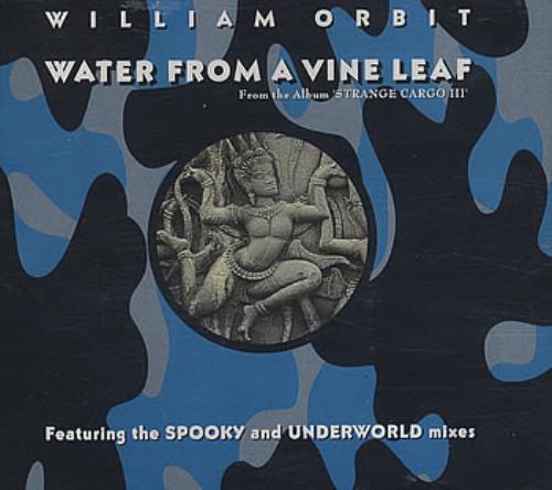 William Orbit Water From A Vine Leaf CD single (CD5 / 5") UK WLMC5WA75485