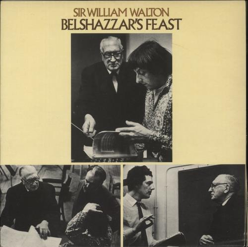 William Walton Belshazzar's Feast vinyl LP album (LP record) UK WCFLPBE887170