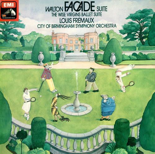 William Walton Facade Suite - Quad vinyl LP album (LP record) UK WCFLPFA482686